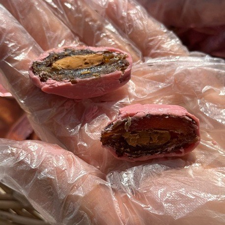 500 Gr Bademli Çilekli Çikolatalı Hurma